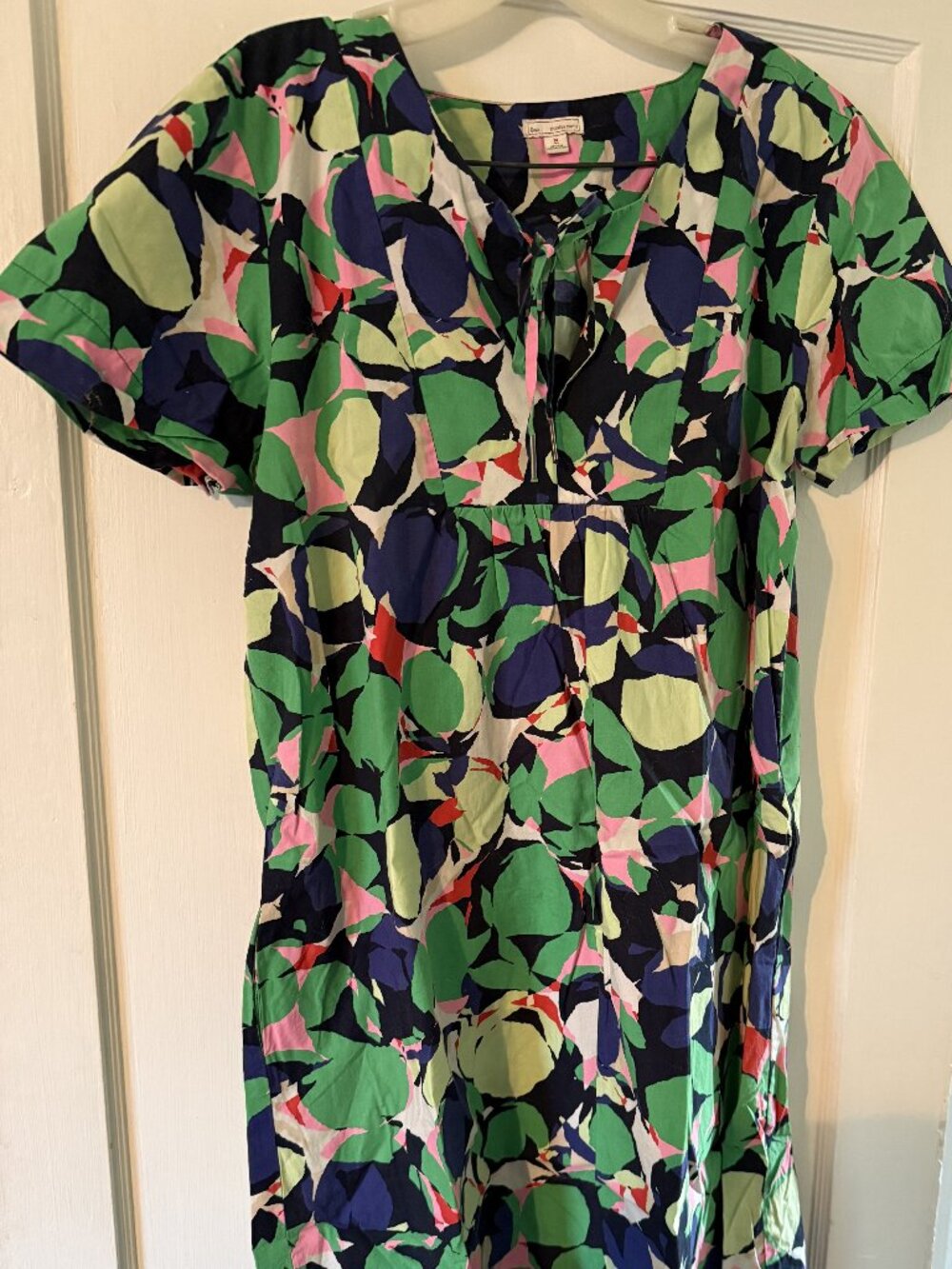 Gap Womens' Sheath Dress Colorful Abstract Pattern Size M